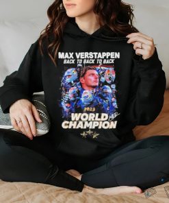 Max Verstappen Back To Back To Back 2023 World Champion T Shirt