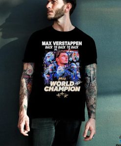 Max Verstappen Back To Back To Back 2023 World Champion T Shirt