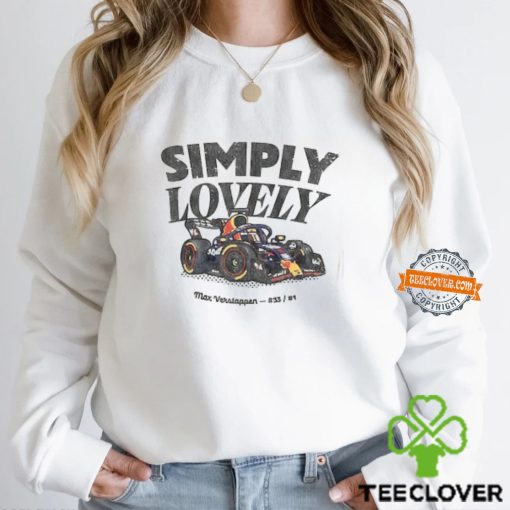 Max Verstappen F1 ‘Simply Lovely’ Vintage Style Unisex T shirt