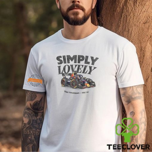 Max Verstappen F1 ‘Simply Lovely’ Vintage Style Unisex T shirt