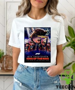 Max Verstappen King of the Ring Five wins at the Red Bull Ring Austrian GP F1 poster shirt