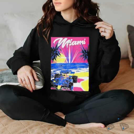 MaxVerstappen Miami Night Sky Red Bull Racing Shirt