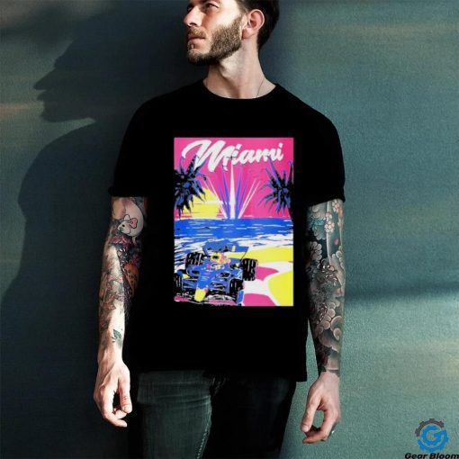 MaxVerstappen Miami Night Sky Red Bull Racing Shirt