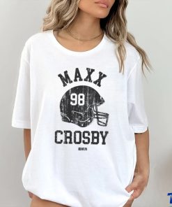 Maxx Crosby Las Vegas Helmet Font shirt