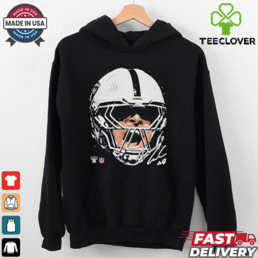 Maxx Crosby Las Vegas Raiders NFL football big face signature graphic shirt