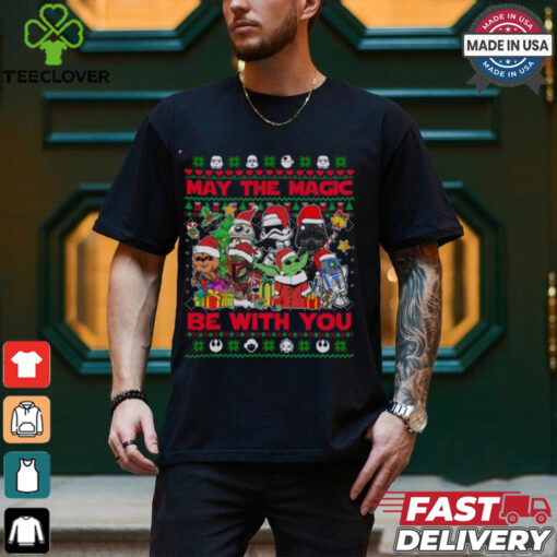 May The Magic Be With You Ugly Christmas Shirt