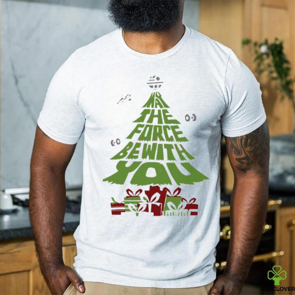 May the force be with you Christmas tree shirt May the force be with you Christmas tree shirt