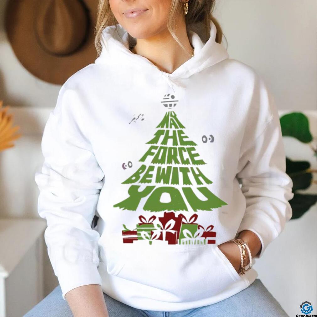 May the force be with you Christmas tree shirt May the force be with you Christmas tree shirt