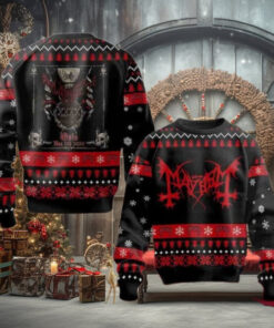 Mayhem Death Black Evil Olso May 11th 2024 Ugly Christmas Sweater Chirstmas Gifts 2024 Xmas For Family And Friends Ugly Sweater