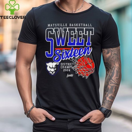 Maysville Basketball Sweet Sixteen District Champs 2024 T Shirt