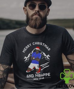 Mbappe Merry Christmas And Mbappe New Year T Shirt