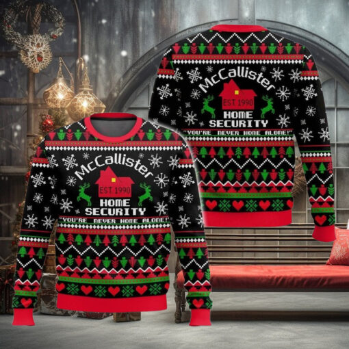 McCallister Home Security Christmas Ugly Sweater