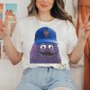 McDonald’s Grimace wearing New York Mets cap hoodie, sweater, longsleeve, shirt v-neck, t-shirt