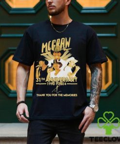 McGraw 31th 1993 2024 Thank You For The Memories T Shirt