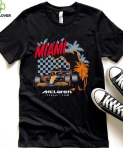 McLaren F1 Team 2023 F1 Miami Grand Prix logo shirt