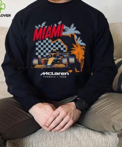 McLaren F1 Team 2023 F1 Miami Grand Prix logo hoodie, sweater, longsleeve, shirt v-neck, t-shirt