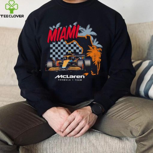 McLaren F1 Team 2023 F1 Miami Grand Prix logo hoodie, sweater, longsleeve, shirt v-neck, t-shirt