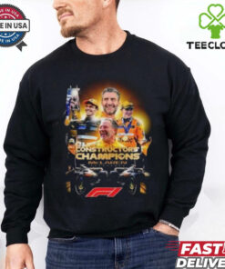 McLaren F1 Team Constructors Champions 2024 Celebrating shirt