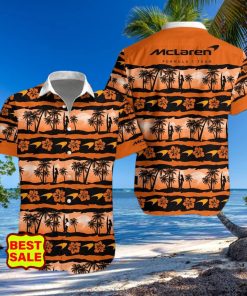 McLaren F1 Team Style 8 Aloha Supercar Combo Hawaiian Shirt And Short