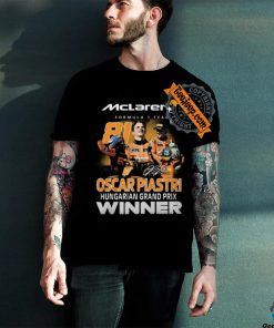 McLaren Formula 1 Team Oscar Piastri Hungarian Grand Prix Winner T Shirt 1 McLaren Formula 1 Team Oscar Piastri Hungarian Grand Prix Winner T Shirt