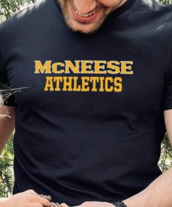 McNeese Athletics sport text shirt