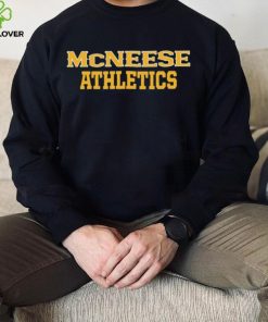 McNeese Athletics sport text shirt