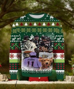 McTavish Zegras Anaheim Ducks Ugly Sweater