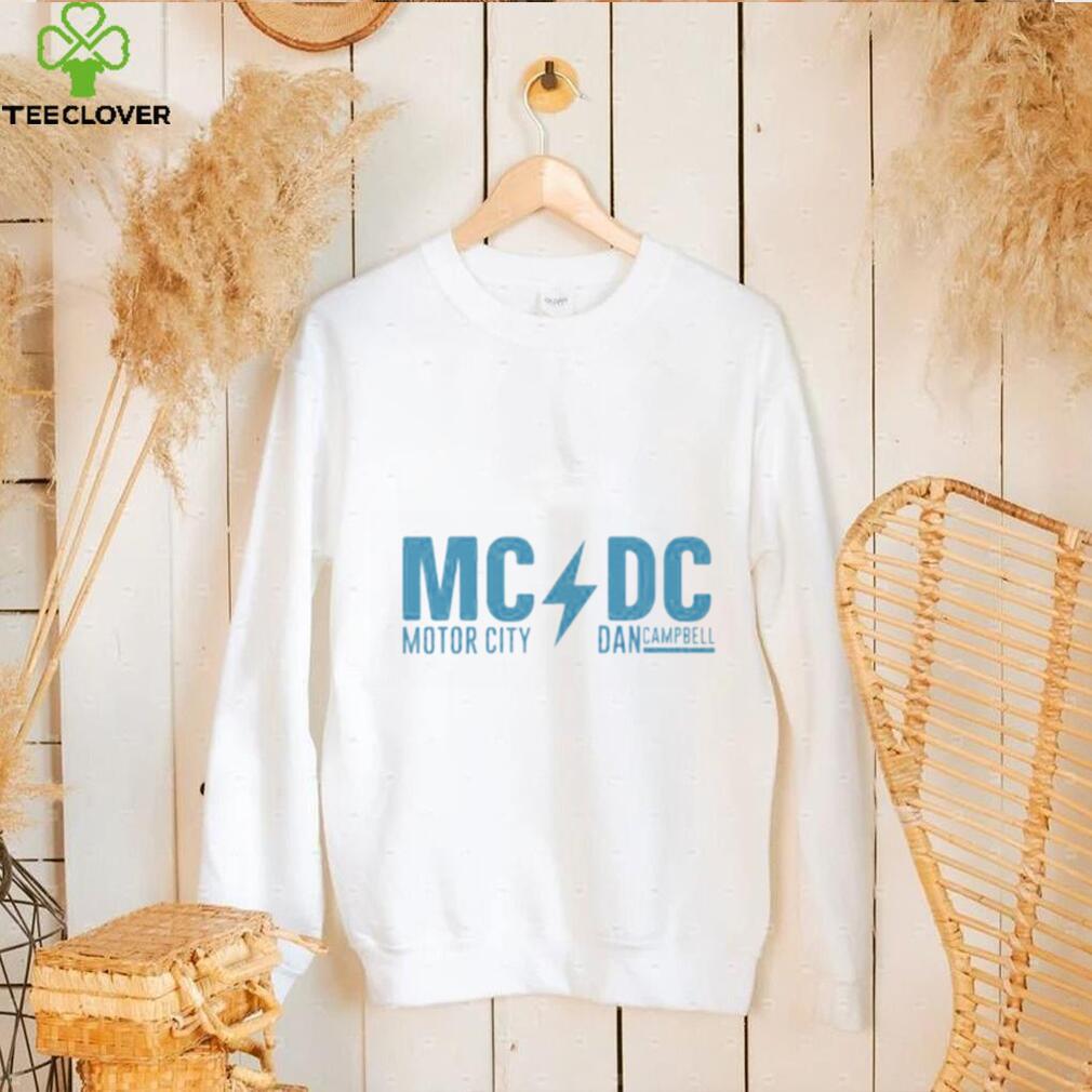 MCDC Motor City Dan Campbell Funny Football Long Sleeve Shirt