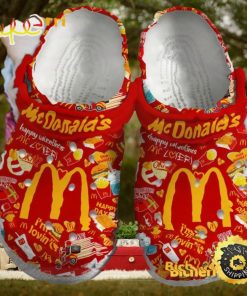Mcdonald’s Happy Valentines Mc Lover Crocs Clogs