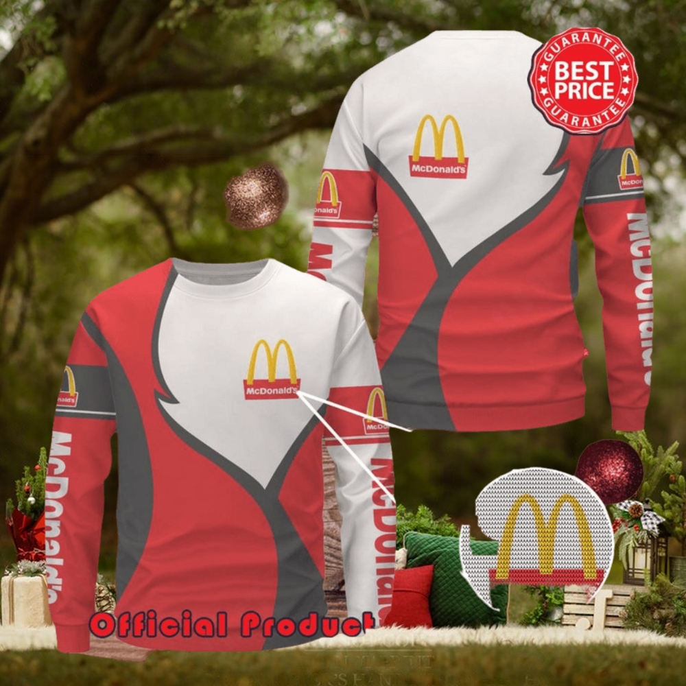 Mcdonald’s Logo Design Trending Ugly Christmas Sweater Mcdonald’s Logo Design Trending Ugly Christmas Sweater
