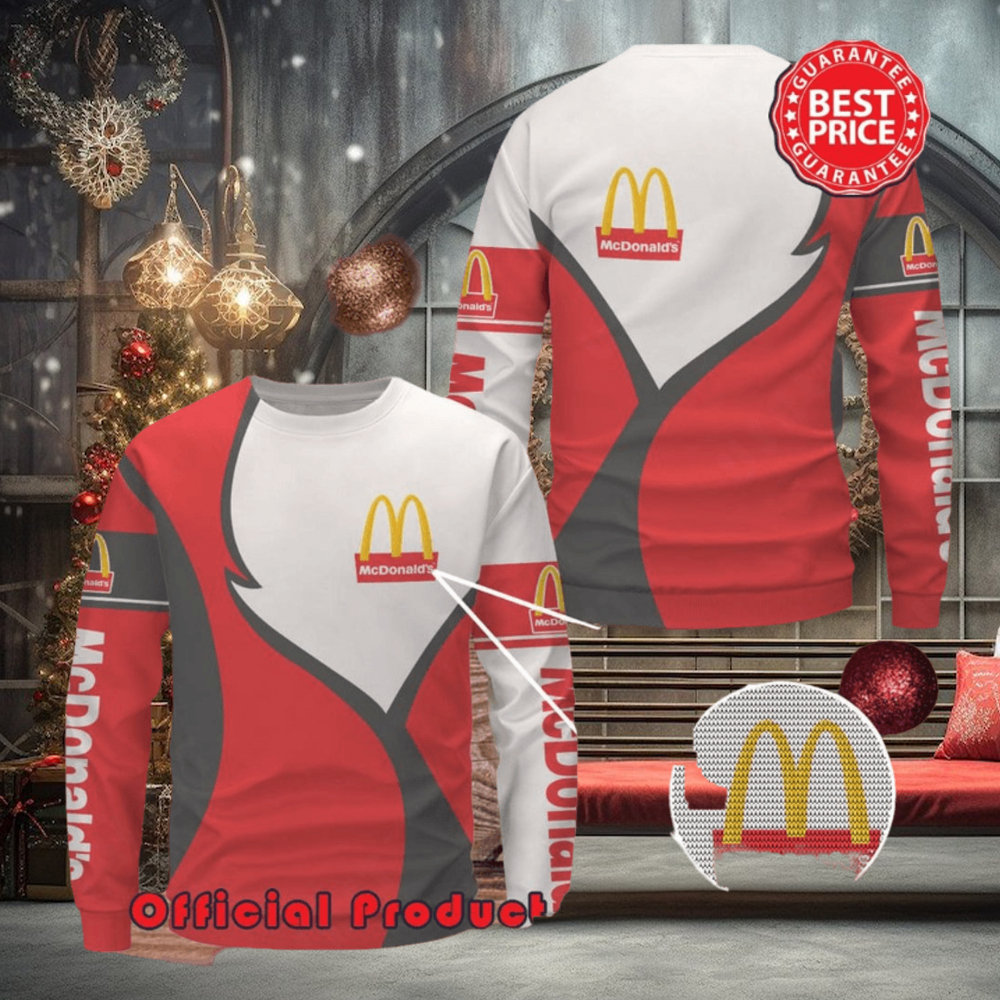Mcdonald’s Logo Design Trending Ugly Christmas Sweater Mcdonald’s Logo Design Trending Ugly Christmas Sweater