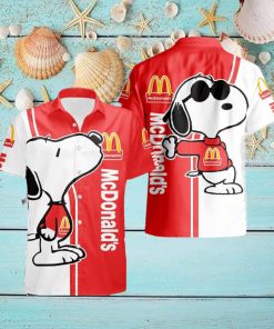 Mcdonald’s Logo Shirt Ideas Gift Hawaiian Shirt For Snoopy Lover