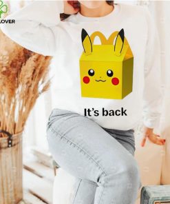 Mcdonalds x Pokemon it’s back shirt