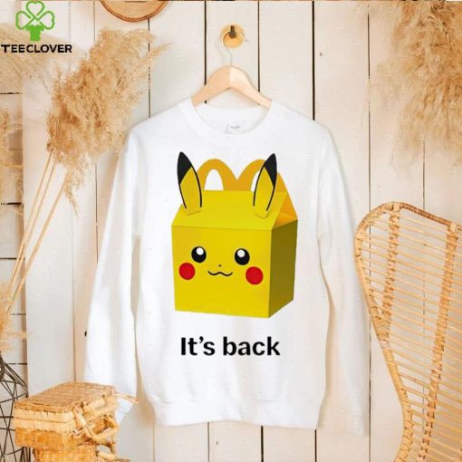 Mcdonalds x Pokemon it’s back hoodie, sweater, longsleeve, shirt v-neck, t-shirt