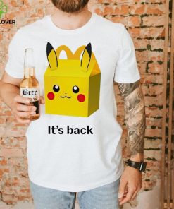 Mcdonalds x Pokemon it’s back hoodie, sweater, longsleeve, shirt v-neck, t-shirt