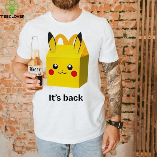 Mcdonalds x Pokemon it’s back hoodie, sweater, longsleeve, shirt v-neck, t-shirt