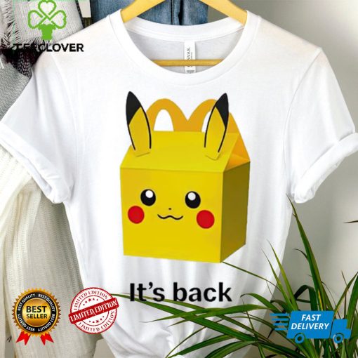 Mcdonalds x Pokemon it’s back hoodie, sweater, longsleeve, shirt v-neck, t-shirt