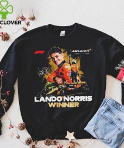 Mclaren Formula 1 Lando Norris Winner 2024 Signatures Shirt