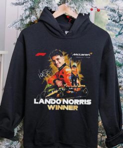 Mclaren Formula 1 Lando Norris Winner 2024 Signatures Shirt