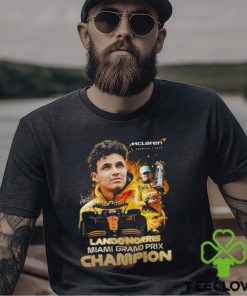 Mclaren Formula 1 Team Lando Norris Miami Grand Prix Champion T Shirt