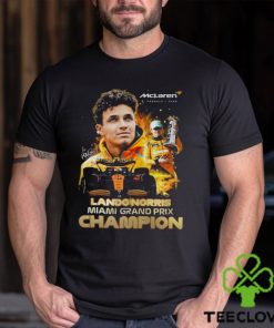 Mclaren Formula 1 Team Lando Norris Miami Grand Prix Champion T Shirt