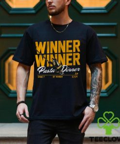 David Pastrnak Winner Winner Pasta Dinner Shirt