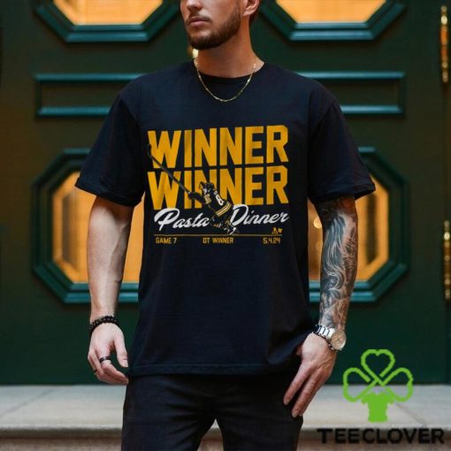 David Pastrnak Winner Winner Pasta Dinner Shirt