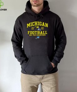 Mden university of michigan football 2022 big ten champions hoodie, sweater, longsleeve, shirt v-neck, t-shirt
