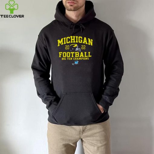Mden university of michigan football 2022 big ten champions hoodie, sweater, longsleeve, shirt v-neck, t-shirt