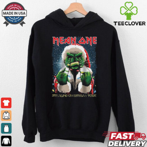 Mean One Stealing Christmas The Grinch Is On Tour Shirt