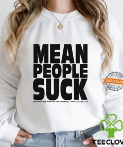 Mean People Suck Youth Energy Midwest Usa Un Nostalgia Dealer Shirt