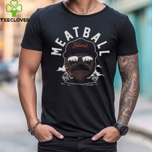 Meatball Island Orange T Shirt