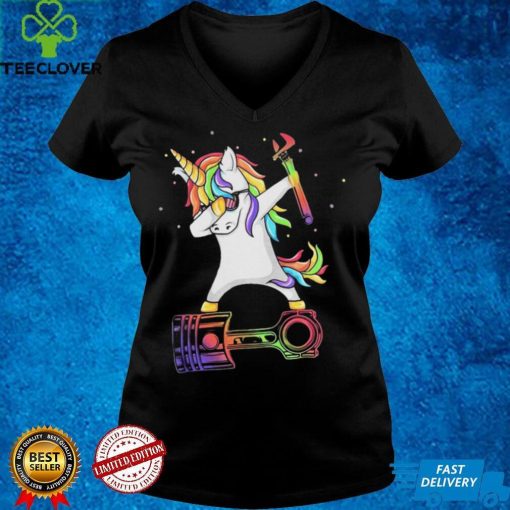 Mechanic Dabbing Unicorn Shirt