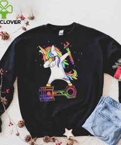 Mechanic Dabbing Unicorn Shirt